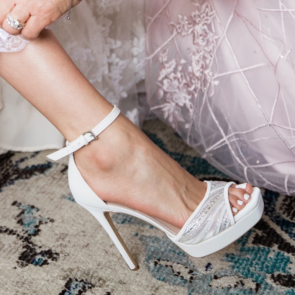 Aldo White Heels